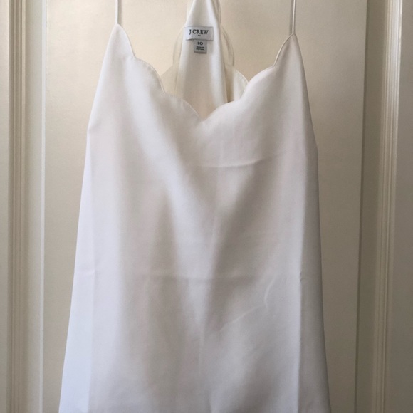 J. Crew Factory Tops - J Crew Factory Scalloped Hem Camisole